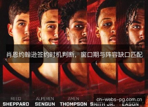 肖恩约翰逊签约时机判断，窗口期与阵容缺口匹配
